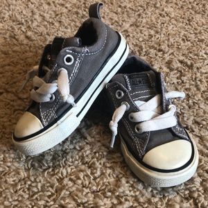 Converse Allstars Sz 7 boys gray